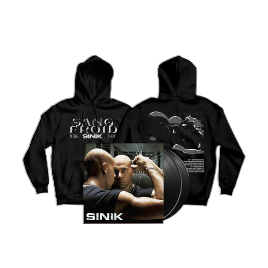 PACK VINYLE + HOODIE "SANG FROID"