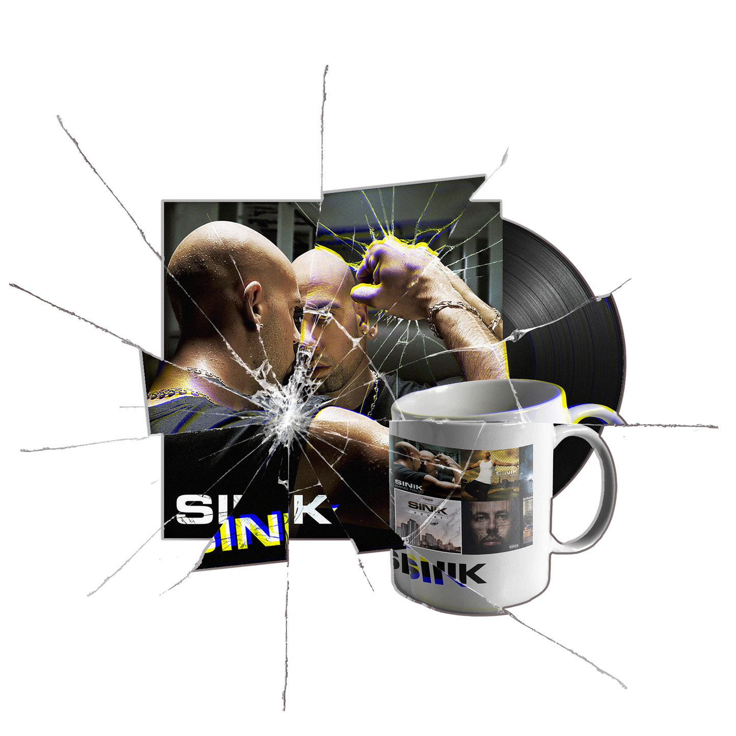 PACK VINYLE + MUG "SANG FROID"