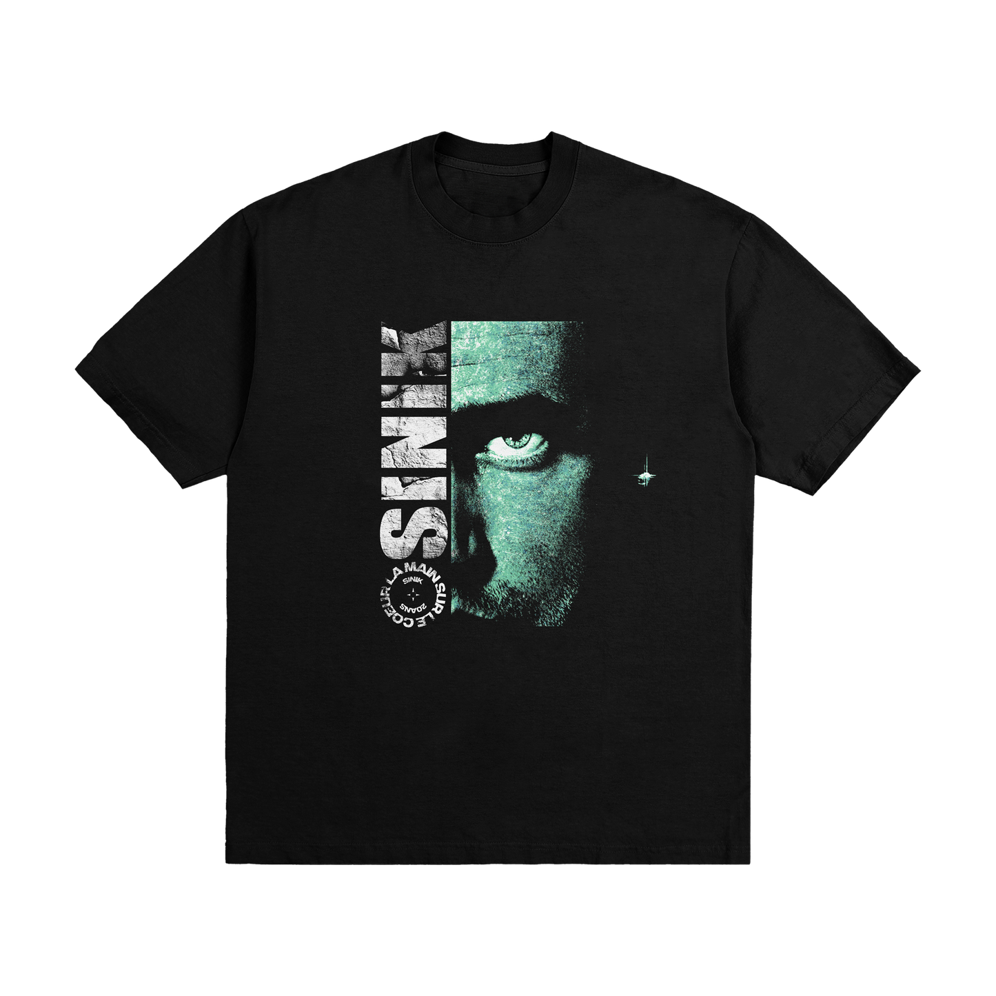 T-SHIRT "LA MAIN SUR LE COEUR"