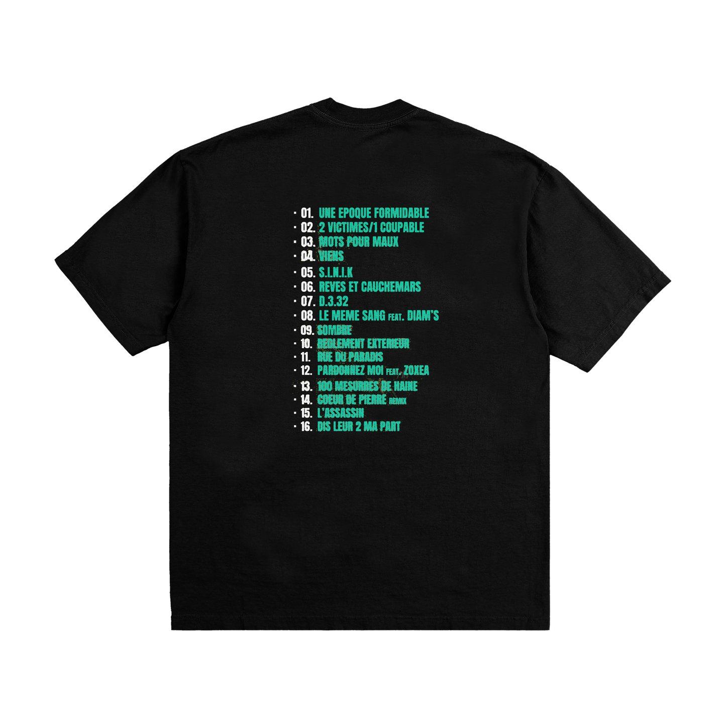 PACK T-SHIRT + VINYLE "LA MAIN SUR LE COEUR"
